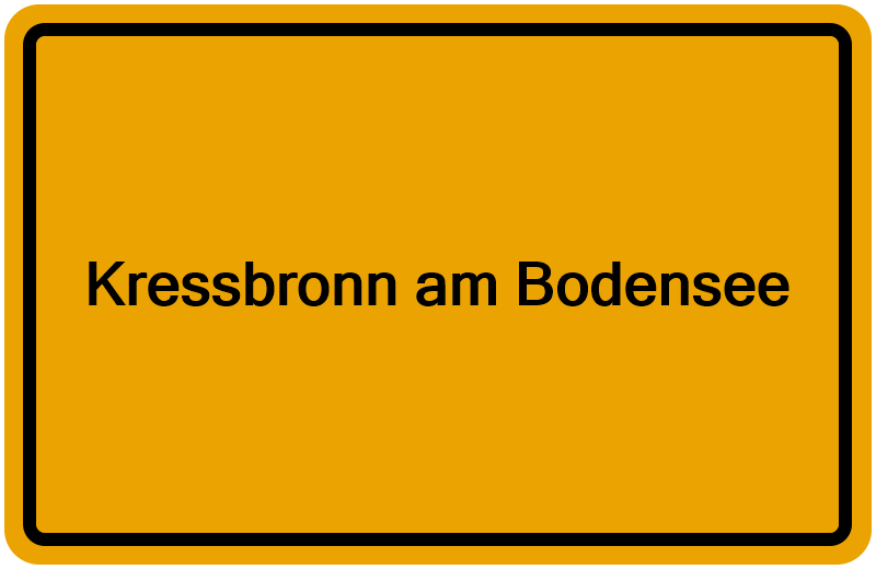 Handelsregisterauszug Kressbronn am Bodensee